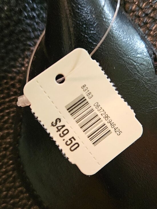 NWT:  Women's Extra Large Black Bag - Picture 8 of 8